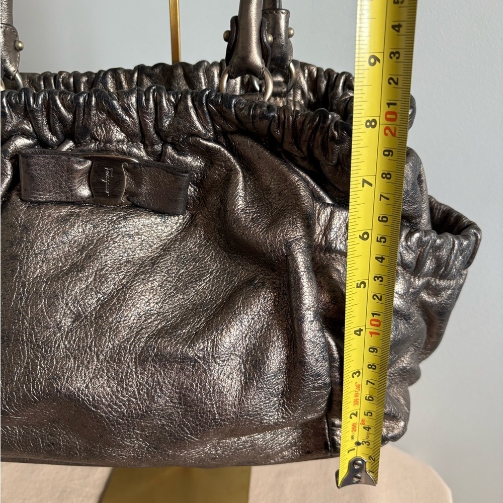Salvatore Ferragamo Leather Top Handle Bag - Picture 12 of 13